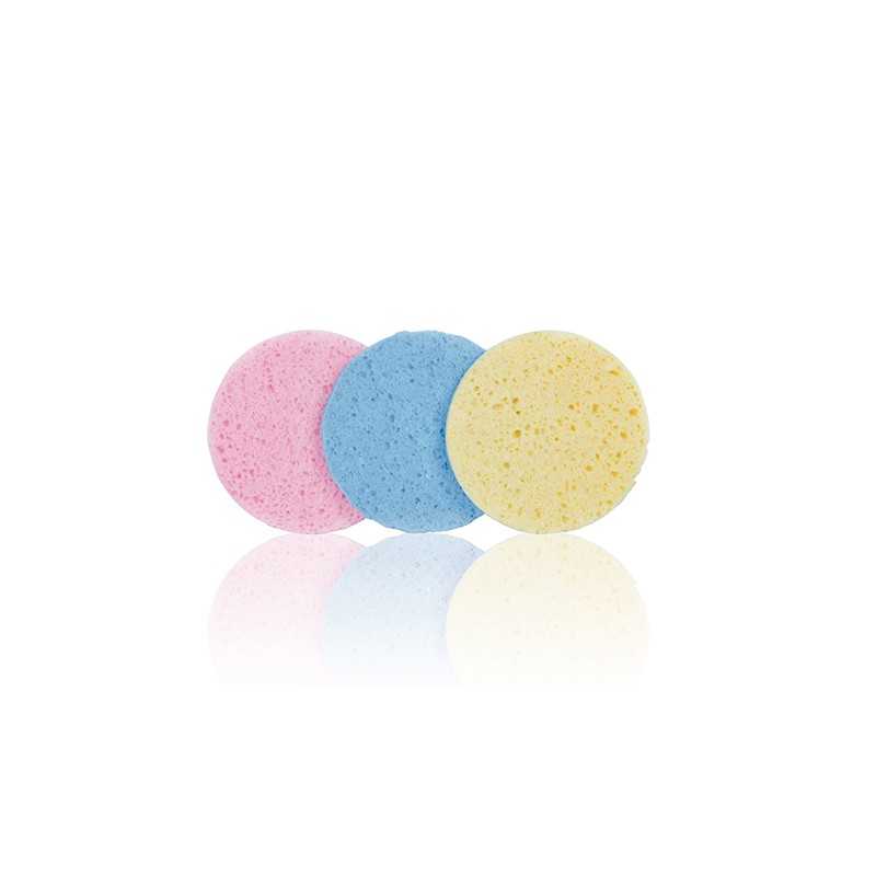 PACK 3 ESPONJAS CIRCLE COLOURS 80MM PERFECT BEAUTY