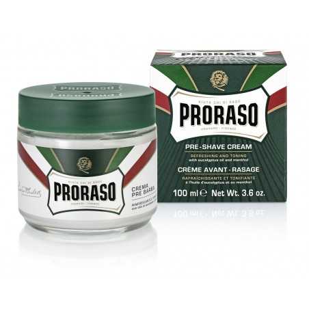 CREMA PRE AFEITADO EUCALIPTO 100ML PRORASO