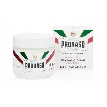CREMA PRE AFEITADO TE VERDE 100ML PRORASO