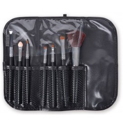 MANTA 7 PINCELES MAQUILLAJE