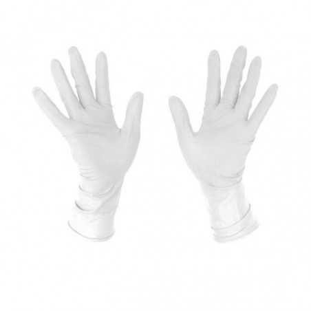 GUANTES LATEX BLANCOS 100 UDS PERFECT BEAUTY
