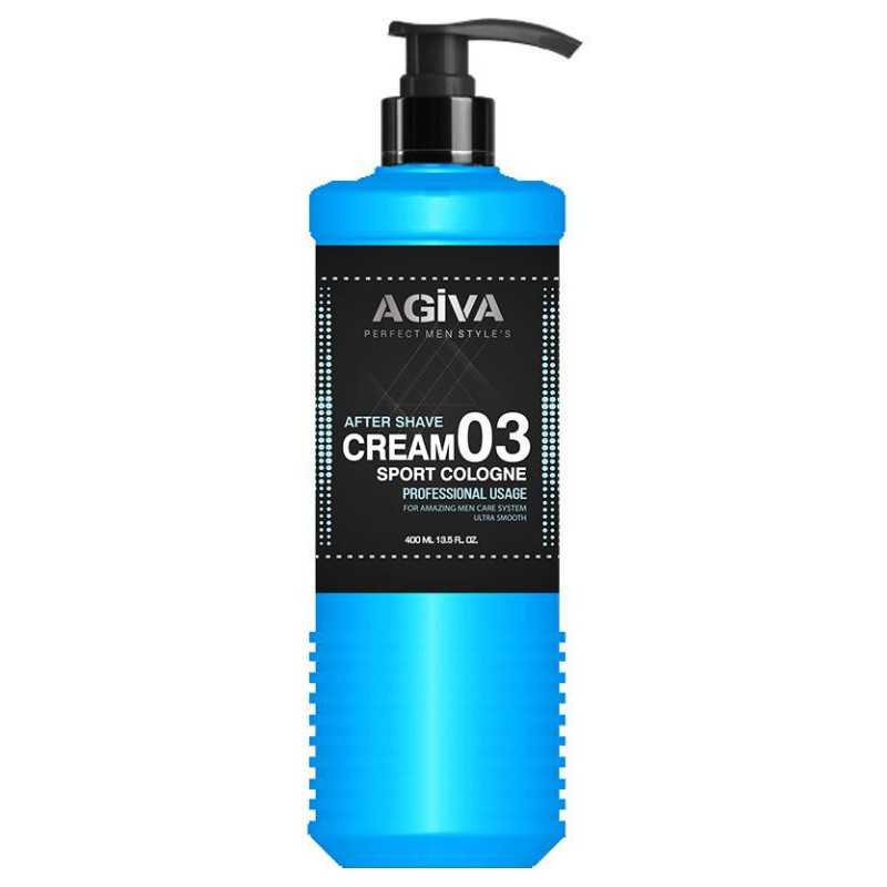 AFTER CREAM COLOGNE SPORT 400ML AGIVA