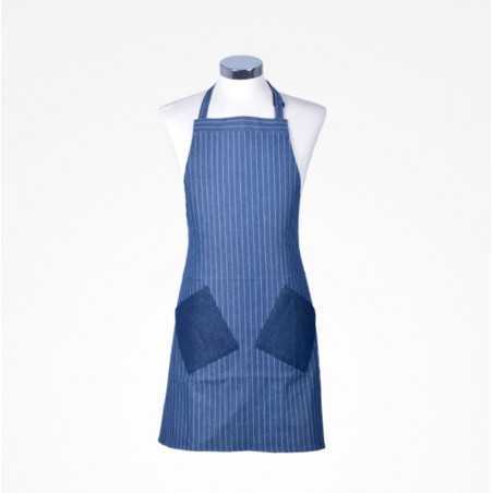 DELANTAL NOKA NAVI BLUE PERFECT BEAUTY