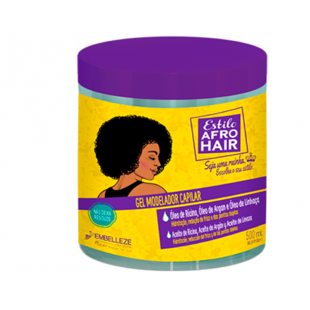 GEL MOLDEADOR AFROHAIR 500ML NOVEX