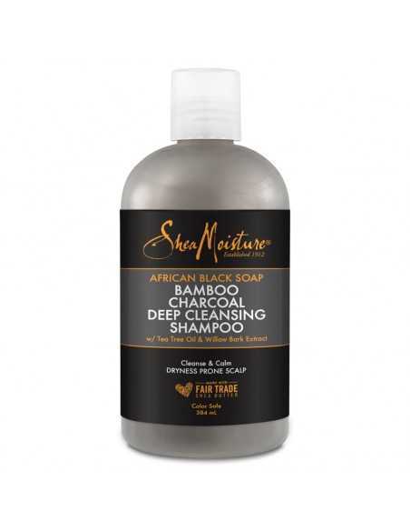 ABS DEEP CLEASING CHAMPÚ 384ML SHEA MOISTURE