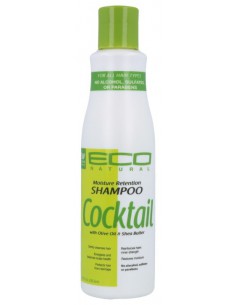 COCKTAIL OLIVE OIL & SHEA BUTTER CHAMPÚ 236ML ECOSTYLER