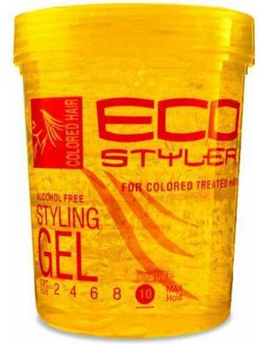 STYLING GEL COLORED HAIR YELLOW
