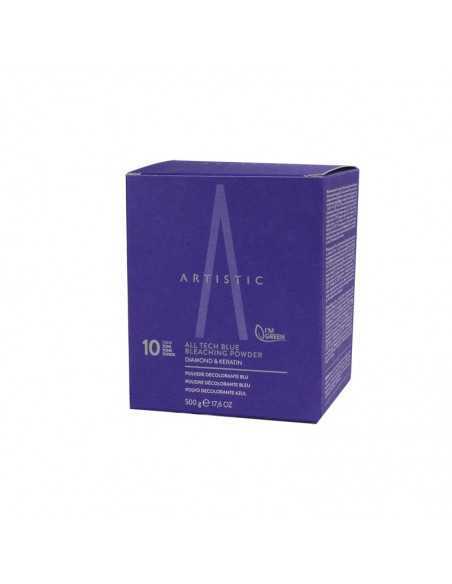 ALL TECH BLUE BLEACHING POWDER 10 TONOS 500G ARTISTIC HAIR