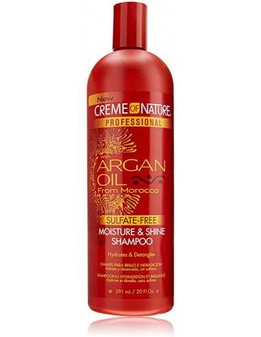 ARGAN OIL MOUSTURE & SHINE CHAMPÚ CREME OF NATURE