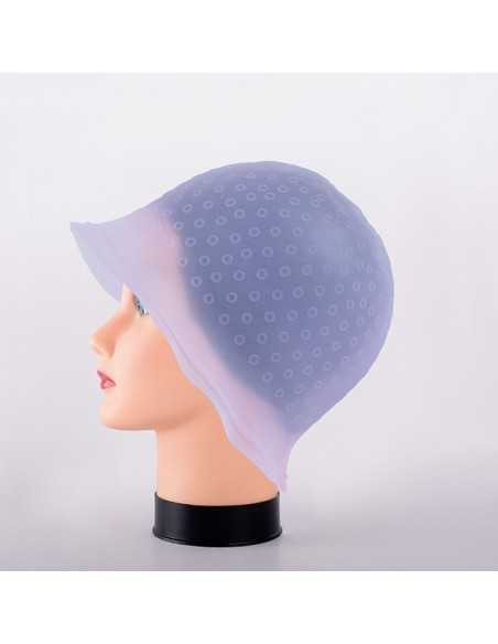 GORRO MECHAS TRANSLUCIDO SILICONA ROSA PERFECT BEAUTY