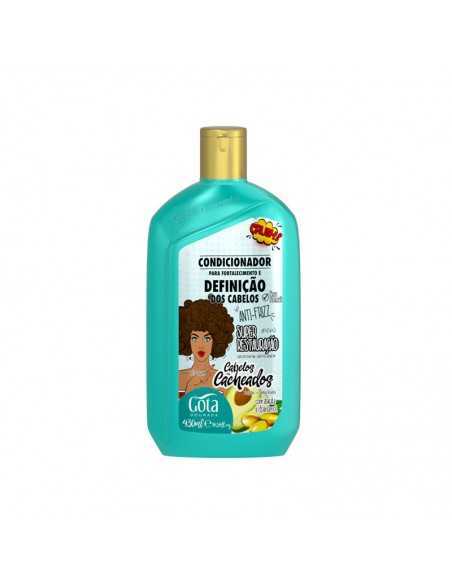 ACONDICIONADOR FORTALECIMENTO CACHEADOS 430ML GOTA DOURADA