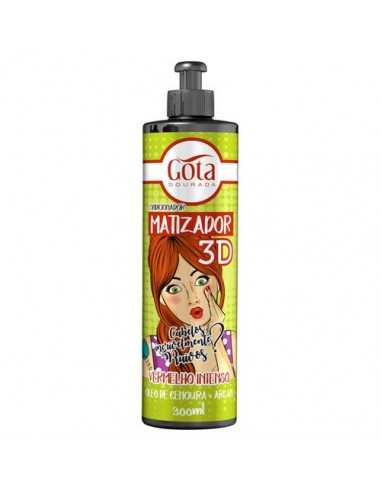 MATIZADOR 3D 300ML GOTA DAURADA
