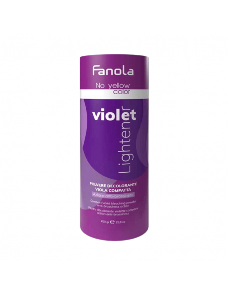 POLVO DECOLORANTE VIOLETA NO YELLOW 450G FANOLA