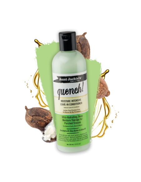 AUNT JACKIE'S QUENCH! MOISTURE INTENSIVE LEAVE IN ACONDICIONADOR 355ML