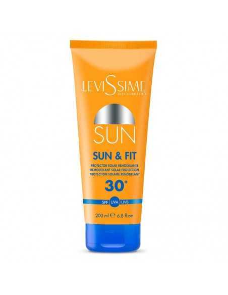 SUN & FIT PROTECTOR SOLAR REMODELANTE 30+ 200ML LEVISSIME