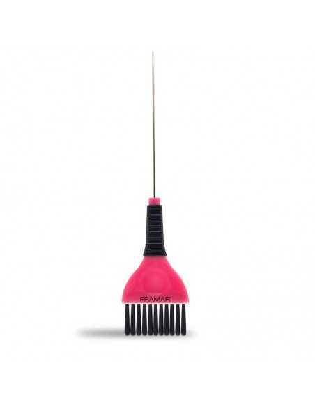 BROCHA CON AGUJA ROSA FRAMAR