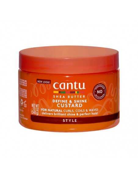 SHEA BUTTER FOR NATURAL HAIR DEFINE & SHINE CUSTARD 340G CANTU