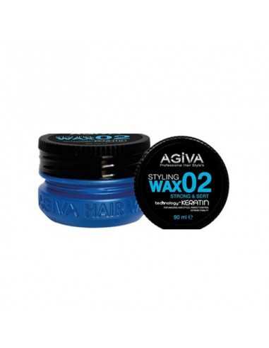 AGIVA HAIR STYLING WAX 02 STRONG TURQUOISE 90ML