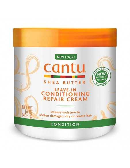 SHEA BUTTER LEAVE-IN CONDITIONING REPAIR CREAM 453G CANTU