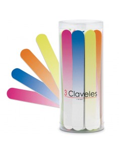 BOTE 30 LIMAS ACOLC. V.COLORES 18CM. 3C