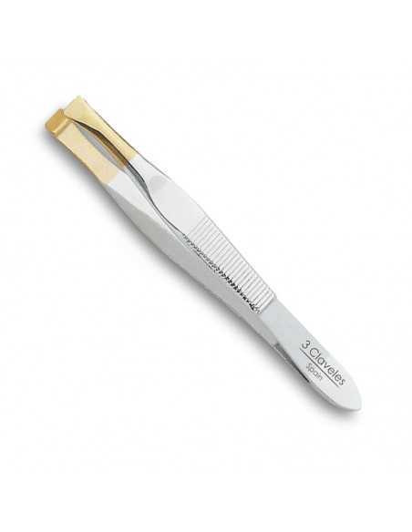 PINZA ANCHA P.ORO 8 CM. D 3C