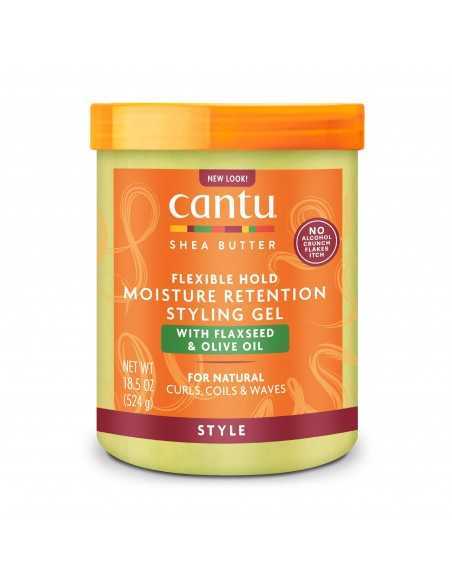 SHEA BUTTER STYLING GEL OLIVE OIL & FLAXSEED 524G CANTU
