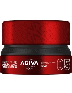 AGIVA HAIR STYLING AQUA WAX MEGA STRONG RED 05 155ML