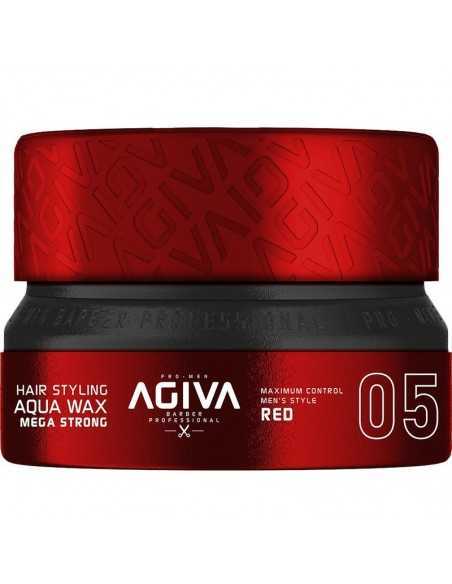 AGIVA HAIR STYLING AQUA WAX MEGA STRONG RED 05 155ML