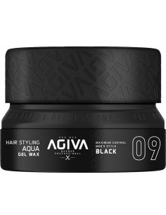 AGIVA HAIR STYLING AQUA GEL WAX BLACK 09 155ML