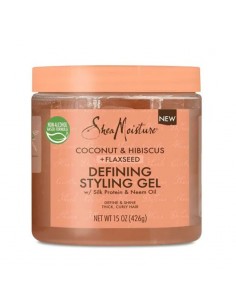 COCONUT & HIBISCUS + FLAXSEED DEFINING STYLING GEL 426G