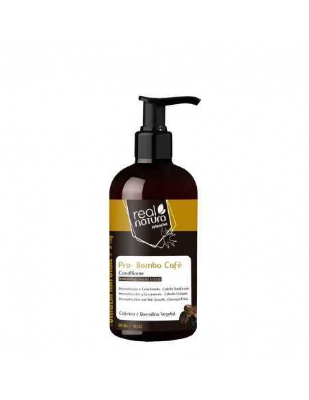 ACONDICIONADOR SIN SAL PRO-REPARACION BOMBA CAFE 300ML REAL NATURA