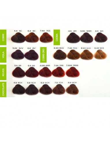 TINTE PERMANENTE HAIR COLOR CREAM 100ML JJ carta