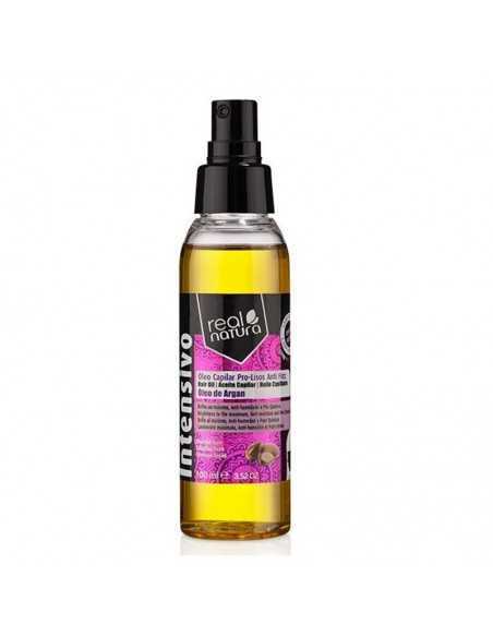 REAL NATURA ACEITE CAPILAR PRO-LISOS ANTI FRIZZ ARGAN 100ML