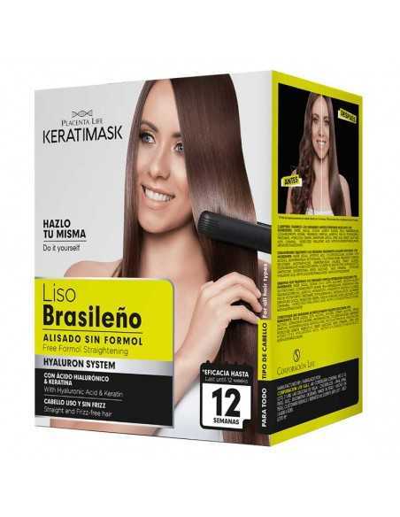KIT ALISADO BRASILEÑO SIN FORMOL KERATIMASK