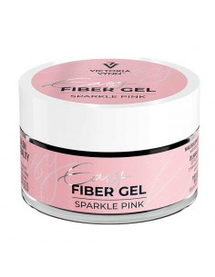 EASY FIBER GEL SPARKLE PINK VICTORIA VYNN