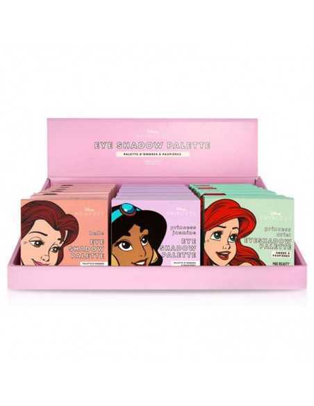 DISNEY POP PRINCESS MINI EYESHADOW PALETTES: BELLA, JASMINE Y ARIEL X24 MAD BEAUTY