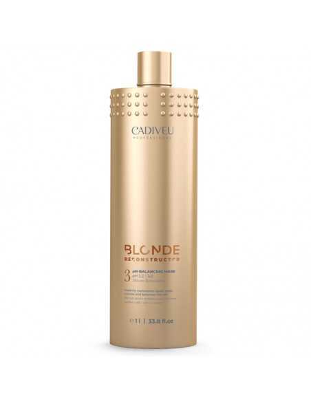 BLONDE RECONSTRUCTOR 3 PH-BALANCING MASK PH 2,2 - 3,0 1000ML BRASIL CACAU