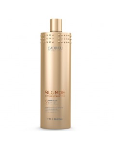 BLONDE RECONSTRUCTOR 2 FIBER FILLER PH 4,5 - 5,5 1000ML BRASIL CACAU