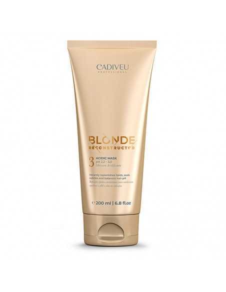 BLONDE RECONSTRUCTOR 3 ADICIC MASK PH 2,2-3,0 200ML BRASIL CACAU