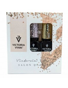 PACK MEGA BASE CLEAR+GEL POLSH 383 VICTORIA VYNN