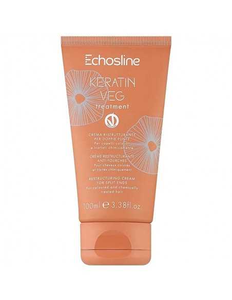 CREMA REPARADORA KERATIN VEG 100ML ECHOSLINE