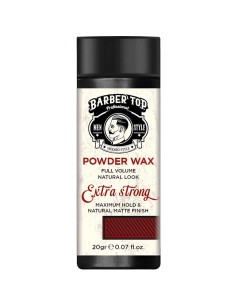 POWDER WAX 20 GR EXTRA STRONG BARBER TOP
