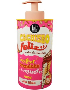 CREMA PEINADORA DE CHOCOLATE HAPPY CROWD 450GR LOLA COSMETICS