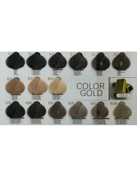 TINTE GOLD SIN AMONIACO 100ML DESING LOOK
