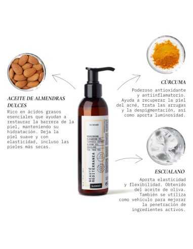 NOURISHING CLEANSING OIL 200ML BEAUTE MEDITERRANEA