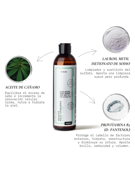 CHAMPU ULTRA SOOTHED SCALP 300ML BEAUTE MEDITERRANEA