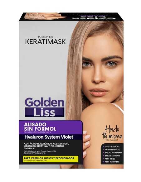 KERATIMASK ALISADO GOLDEN LISS
