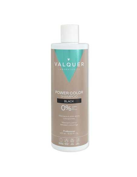 CHAMPU POWER COLOR BLACK 0% 400ML VALQUER