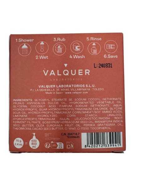 CHAMPU Y ACONDICIONADOR SOLIDO 2 EN 1 ESPECIAL RIZOS 70 G VALQUER