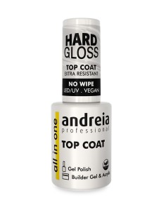 ALL IN ONE HARD GLOSS TOP COAT - EXTRA RESISTANT - VEGAN 10,5ML ANDREIA